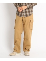 カーゴ風コットンツイルパンツ/ベージュ(052)