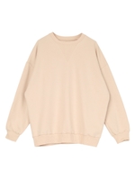 カラースウェットプルオーバー/ライトベージュ