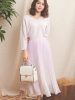 グラデーションプリーツＳＫ/ラベンダー