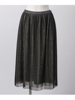 シフォンスカート/クロ