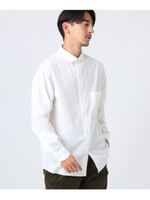 シャギーコットンシャツ/ホワイト(001)