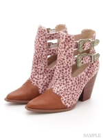 ショートウエスタンブーツ/ホワイト