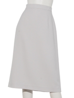シンプルAラインスカート/ライトグレー