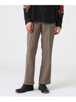 センタークリースストレートパンツ/ベージュ(052)