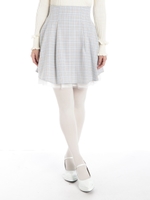 ダブルリボンスカート/ウスブルー