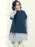 チュニックレイヤードアンサンブル/ネイビー