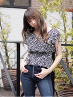 ドロストショルダーカシュクールTOPS/ミックス3