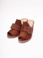 バックルベルトサンダル/キャメル