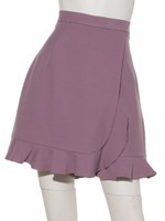 ヘムフリルミニスカンツ/ラベンダー