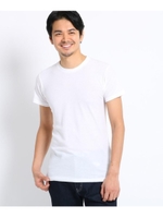 ベーシックストレッチ半袖インナー/ホワイト(001)