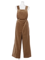 ベロアサロペット/ベージュ