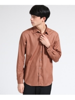 マイクロスパン レギュラーカラーシャツ/ボルドー(064)