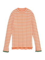 マリンボーダーリブプルオーバ-/ORG