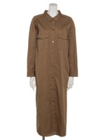 ミリタリー調バックタックSHOP/ベージュ