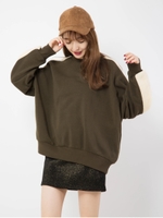 ラメミニスカート/ゴールド