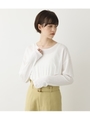 ルーズシャツカットロンT/WHT
