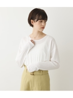 ルーズシャツカットロンT/WHT