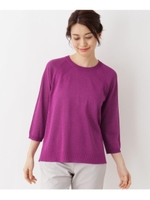 レーヨンラメ プルオーバー/ペルシアンレッド(074)