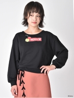 ロゴスウェット/Disney collection/ブラック