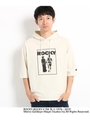 ロッキー5分袖パーカTシャツ/ナチュラル(050)