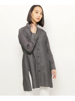 刺繍デザインシャツ/ブラック(419)