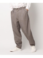 蓄熱保温ストレッチ2タックパンツ/ブラウン(242)