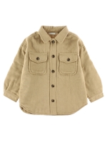 中綿CPOシャツアウター/ベージュ