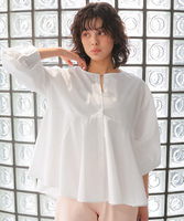 フレアシルエットシャツ