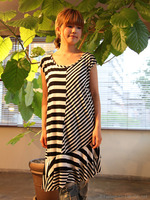 【Balcony and Bed】 L' Etranger PHOTO PRINT JERSEY OP