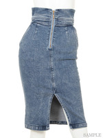 ペンシルデニムスカート