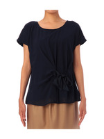 アシンメトリーリボンプルオーバー