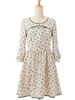 Oキカハナガラハイショクワンピ