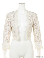 レースショートジャケット