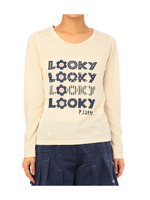 フラワーロゴ プルオーバー