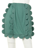 ボーダースカラップスカート