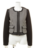 ダブルフェイストリムブルゾン