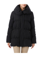 ボリュームカラーダウンコート