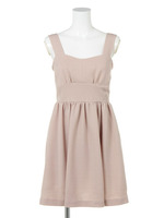 フレア切替タンクワンピース