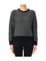 ミックスカラーニットプルオーバー