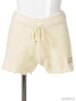 moco moco ’スムーズィー’ スカラップショートパンツ