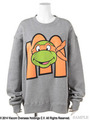 【HALFMAN×TMNT】 MICHELANGELO CREW NECK