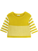 ぺプラムクロップドニット