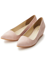 トリハズシビジューパンプス