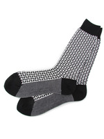 ドレス幾何学柄ソックス