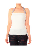 フラワーホルターネックキャミ