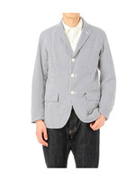 DRESSTERIOR ストライプサッカージャケット