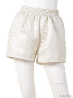 【神戸コレクション着用アイテム】シャイニーショートパンツ