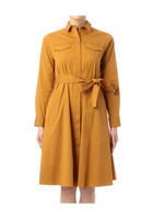 ストレッチシャツワンピース