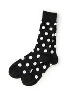 ドット柄ソックス