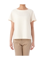 フクレドットジャカードブラウス